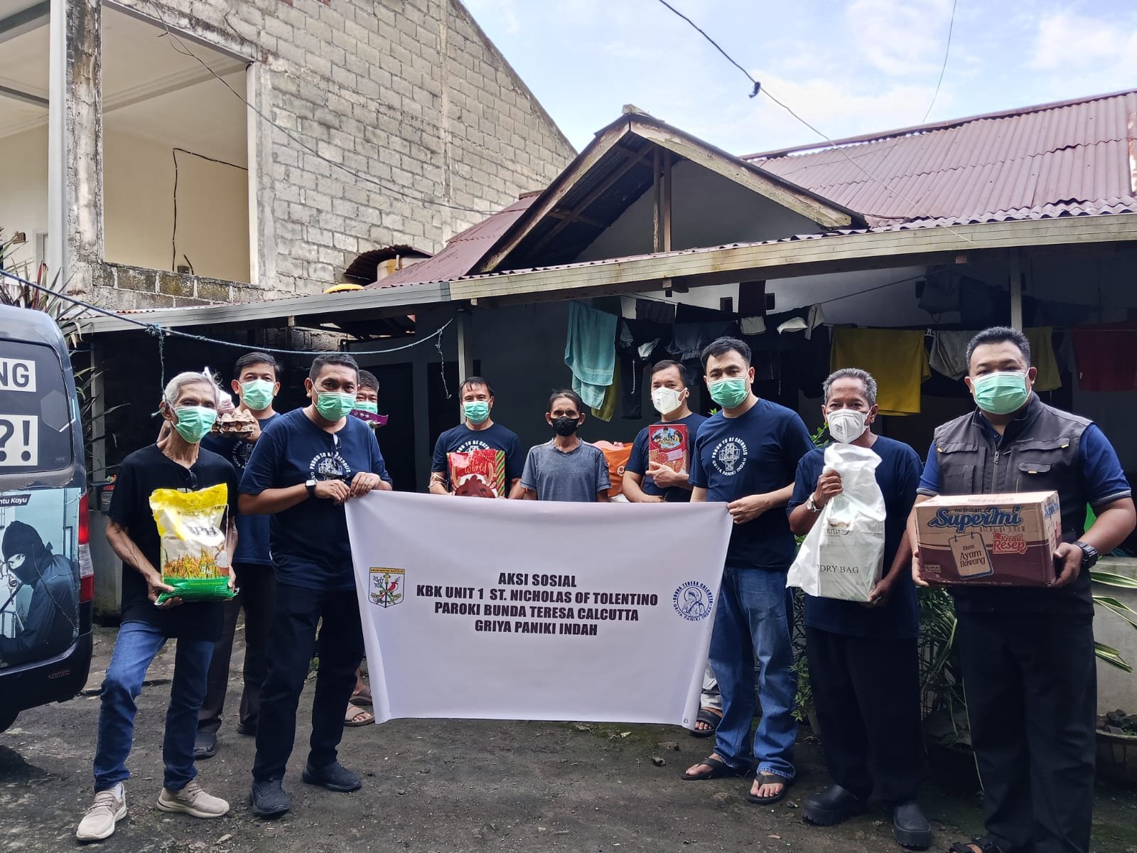 KBK St. Nicholas Tolentino GPI Bantu Umat Kesusahan