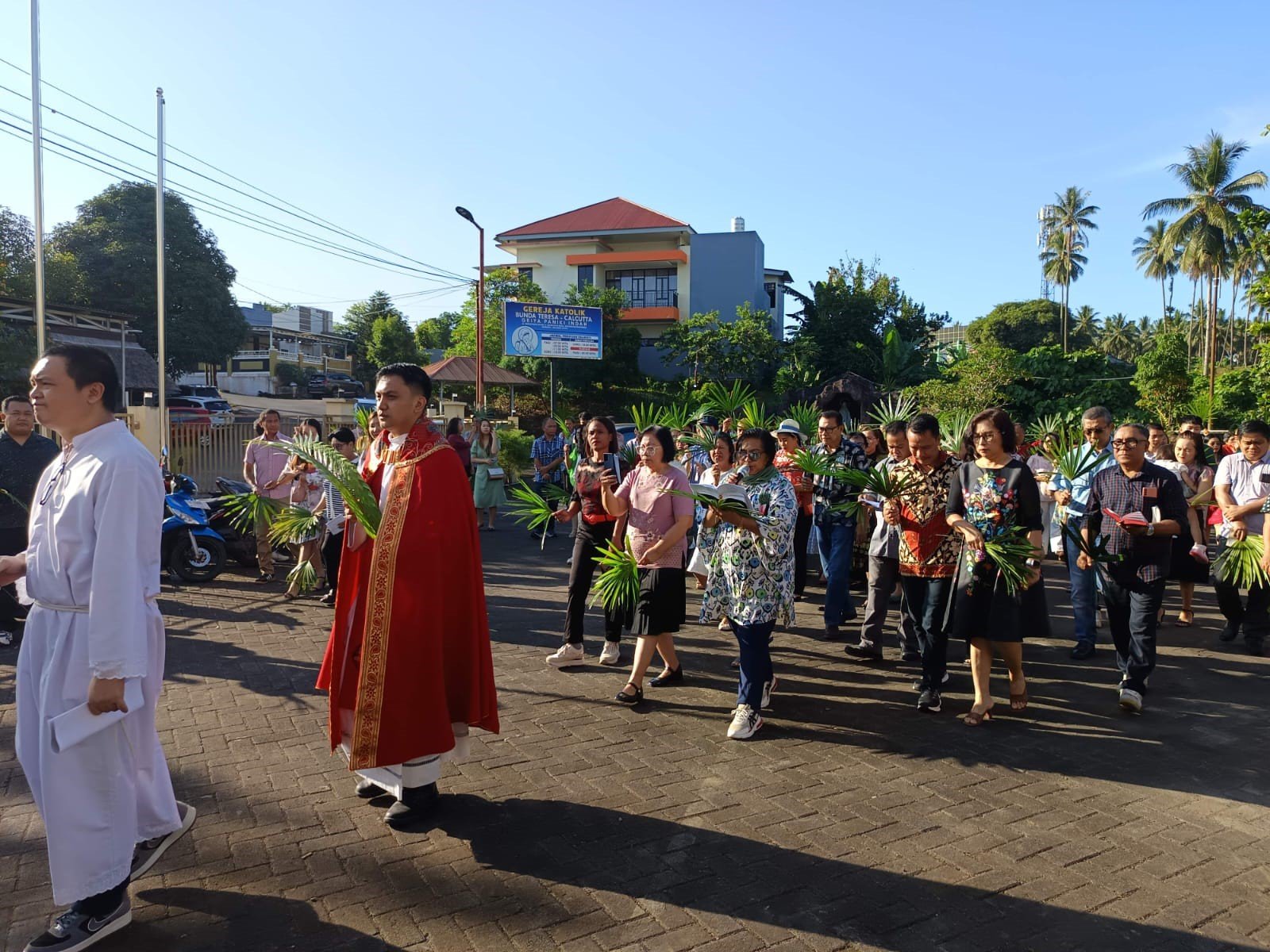 Minggu Palma, Kristus Raja Setia Hingga Mati
